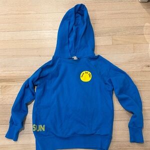 Women's Warm Fun Fun in the Sun Hoodie, blue/yellow, sz p/s